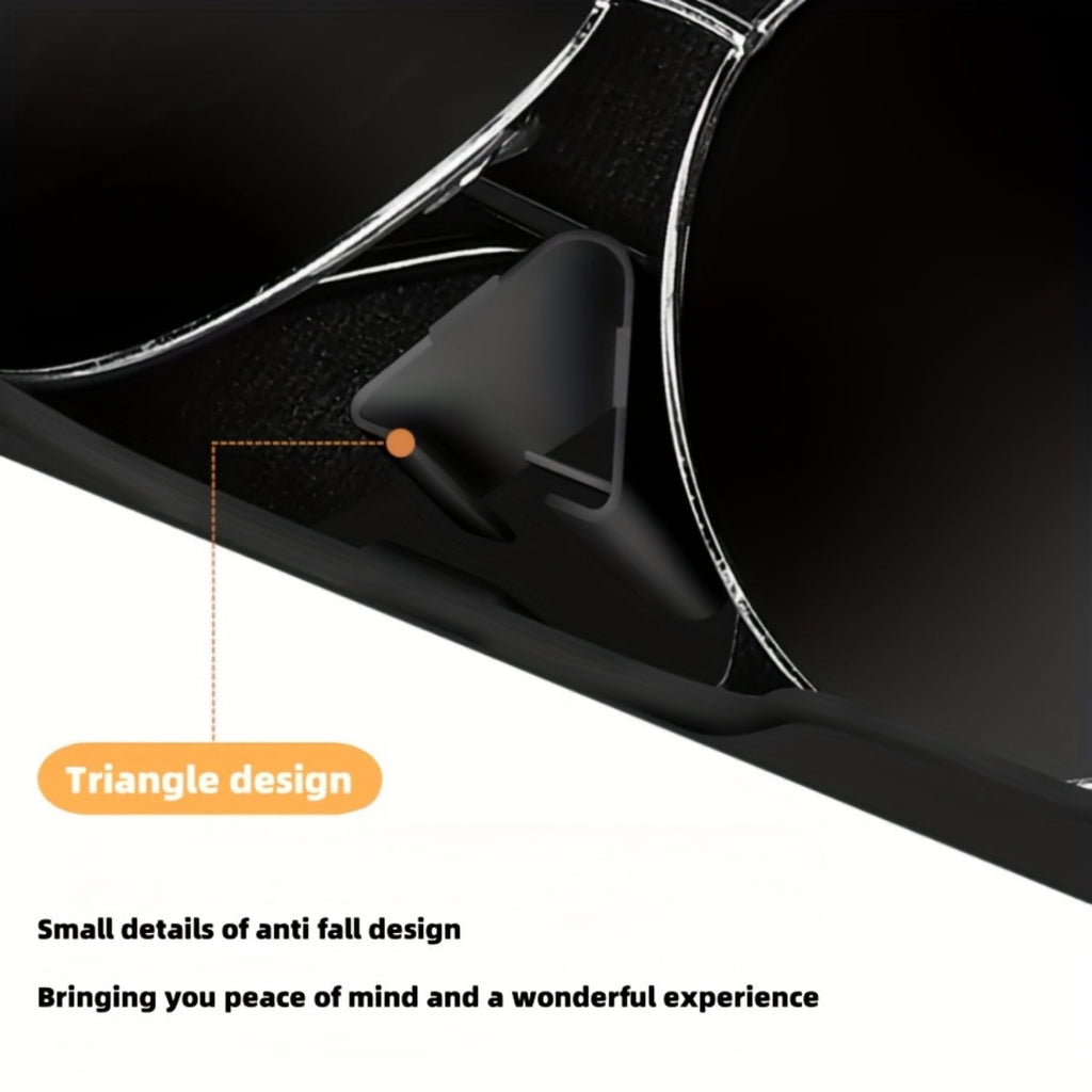 Rotating Headphone Stand - PC Gaming Headset Holder, Adjustable Clamp-on Under Desk Hanger With 360 Degree Swivel &amp; Cable Clip Organizer