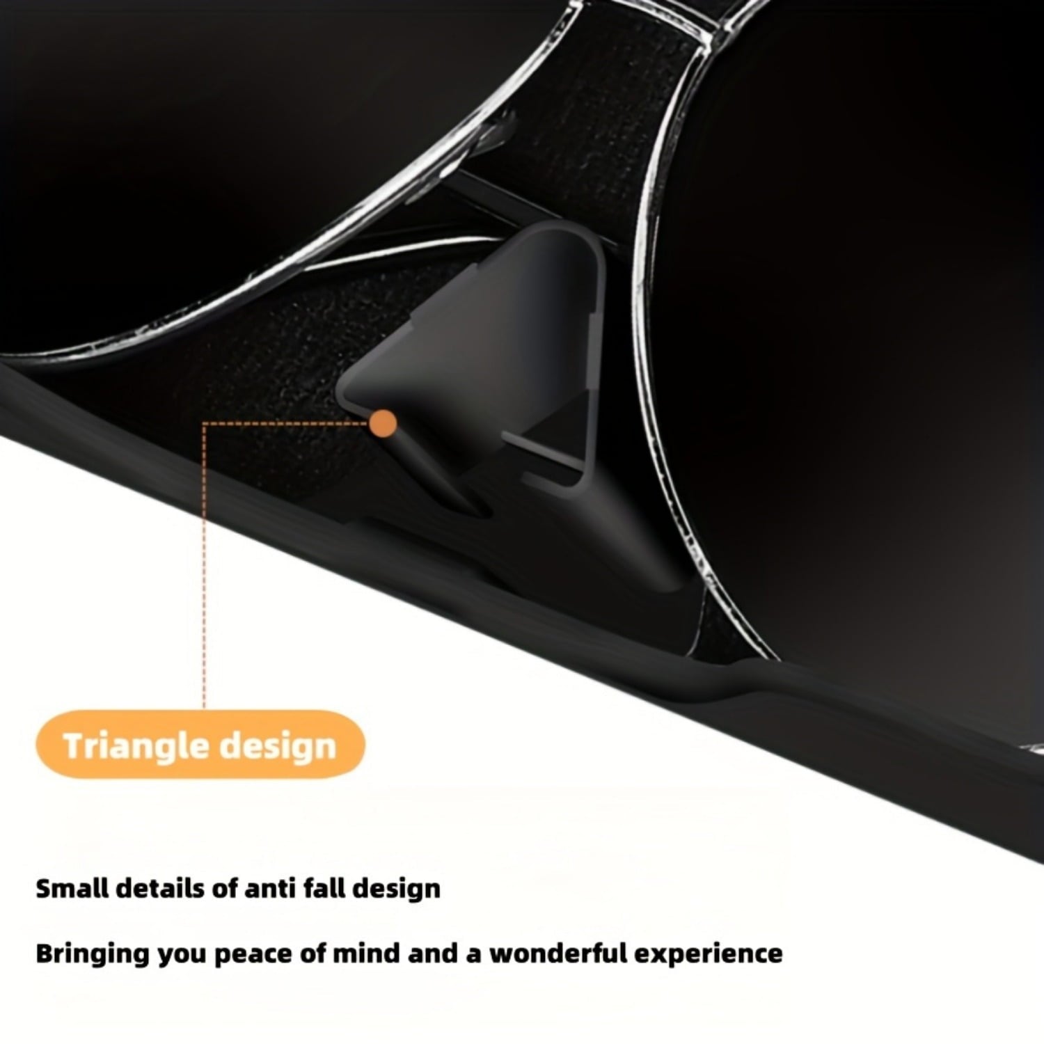 Rotating Headphone Stand - PC Gaming Headset Holder, Adjustable Clamp-on Under Desk Hanger With 360 Degree Swivel &amp; Cable Clip Organizer