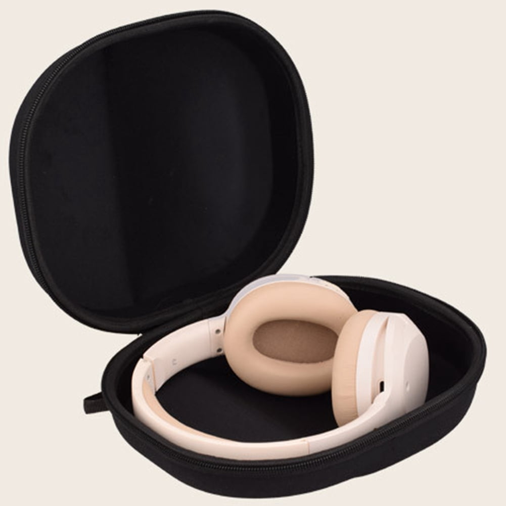 Headphone Case Headphones Storage Bag for Protecting Your Headphone Black Ordinary