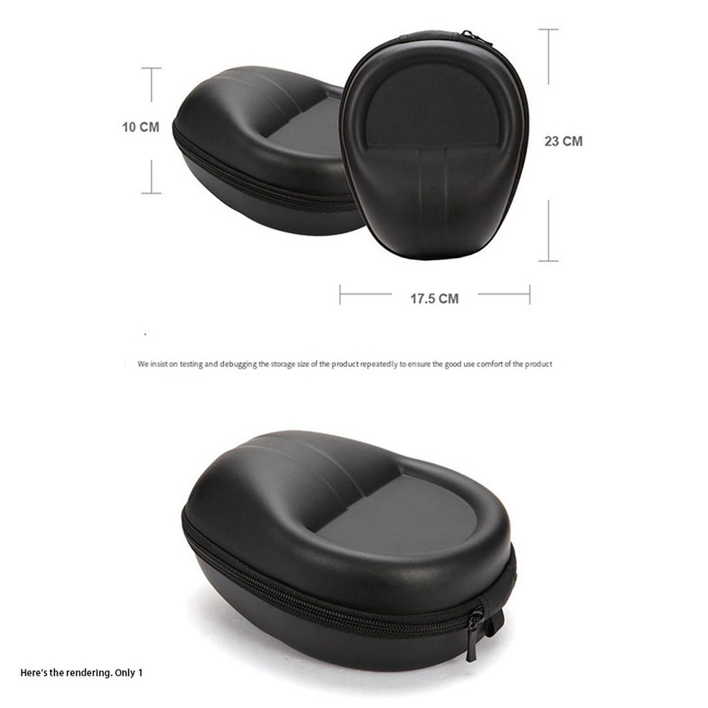 Portable Shockproof Headphone Bag Hard Box Earphone Case Headset Carry Pouch Storage Accessories