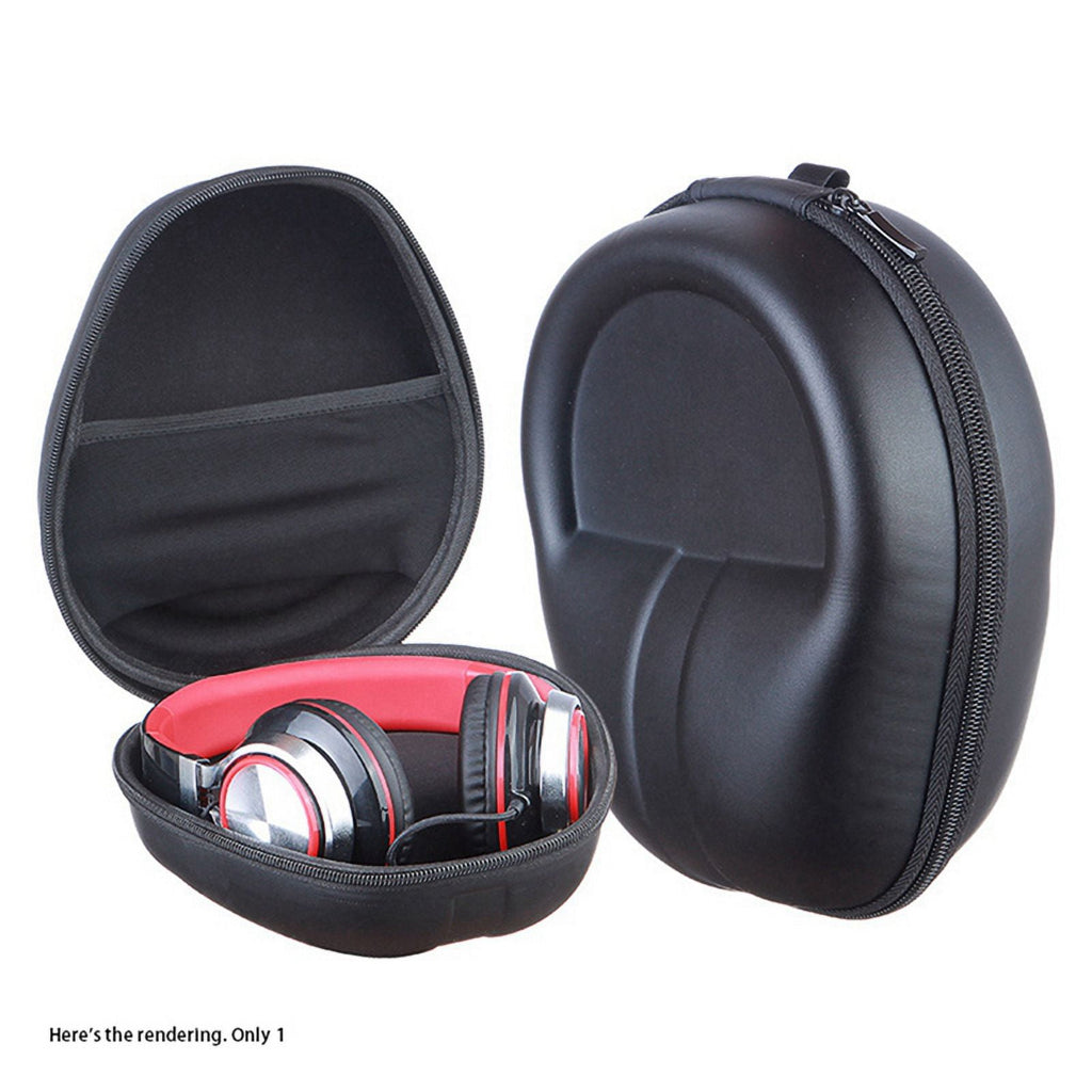 Portable Shockproof Headphone Bag Hard Box Earphone Case Headset Carry Pouch Storage Accessories