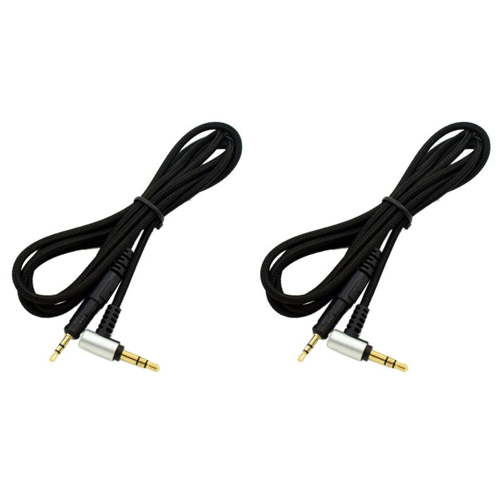 2X Replacement Audio Cable for -M50X M40X Headphones Fits Many Headphones