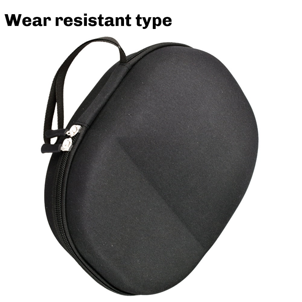 Headphone Case Headphones Storage Bag for Protecting Your Headphone Black Wear-