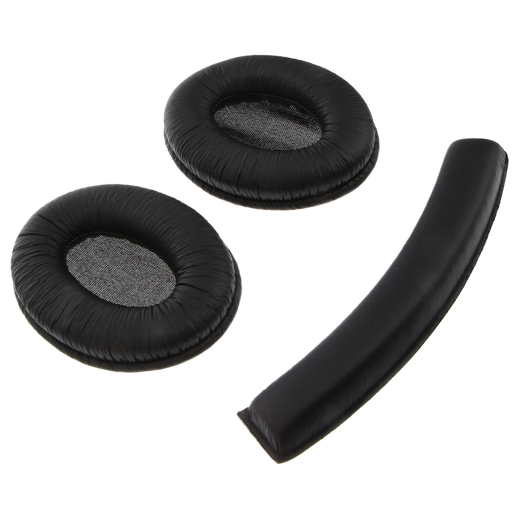 3 PCS Headphone Accessories Replacement Ear Pads Cushion Black