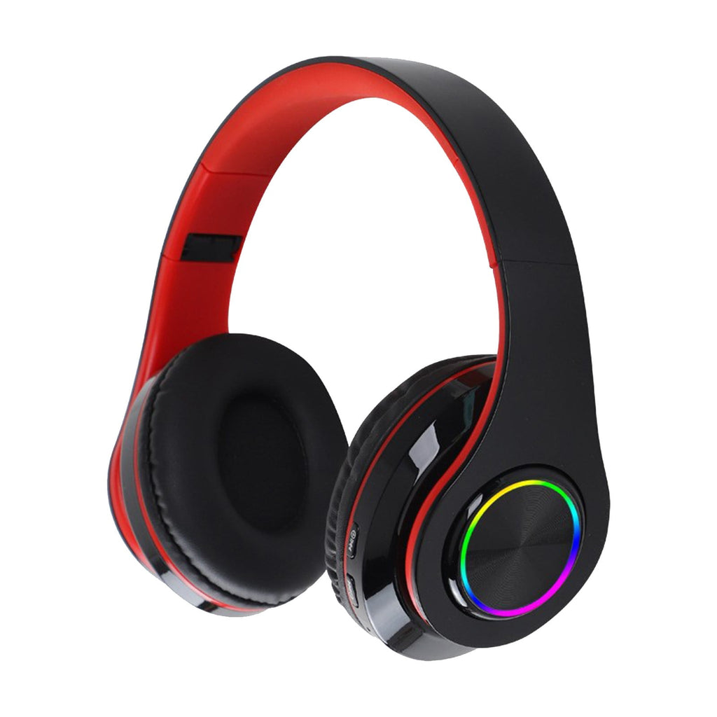 Over Ear Wireless Headphones with Microphone, Low Latency for Gaming, Comfortable Foldable Design for Work, Travel, and Study