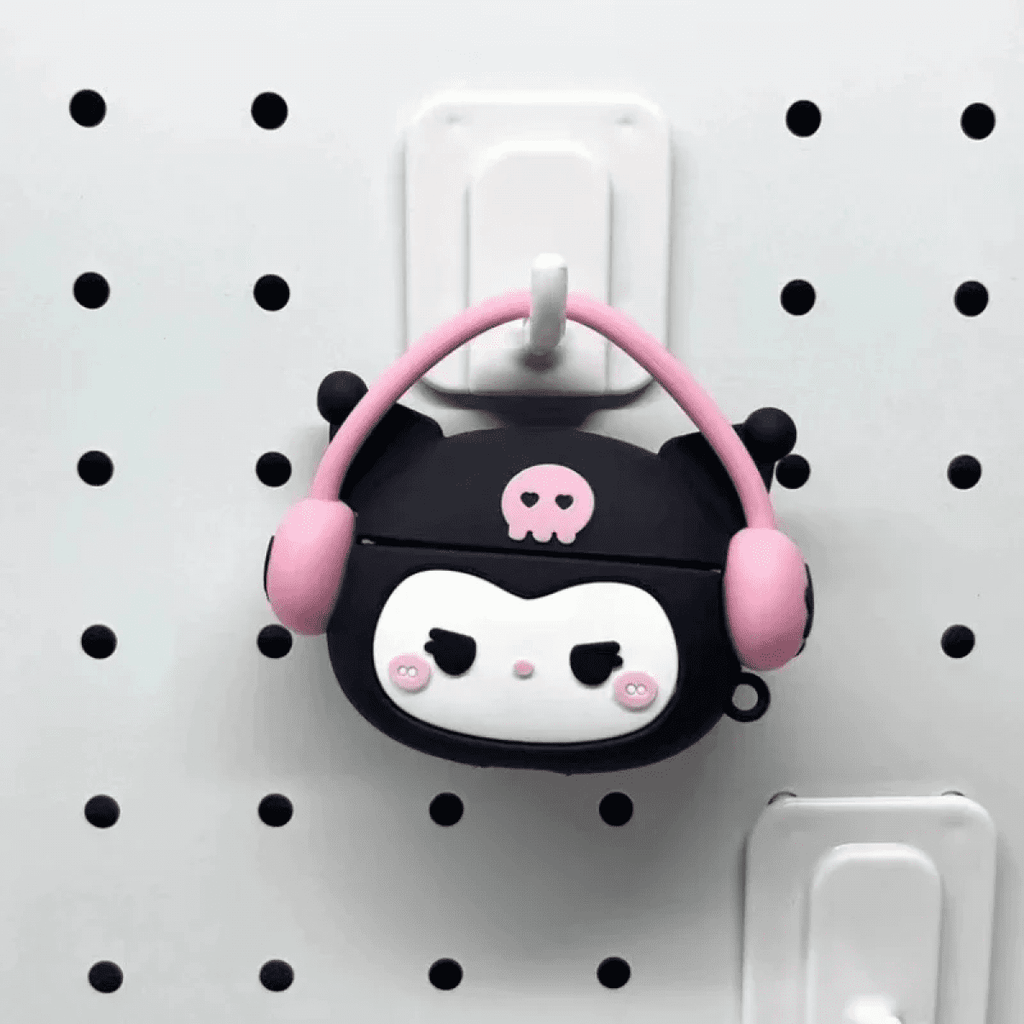 HELANHO Cartoon Stitch Silicone Protective Case for Airpods Pro 2 Wireless Earbuds Charger with Carabiner Clip - Anti-Scratch Cover QQH63-2474
