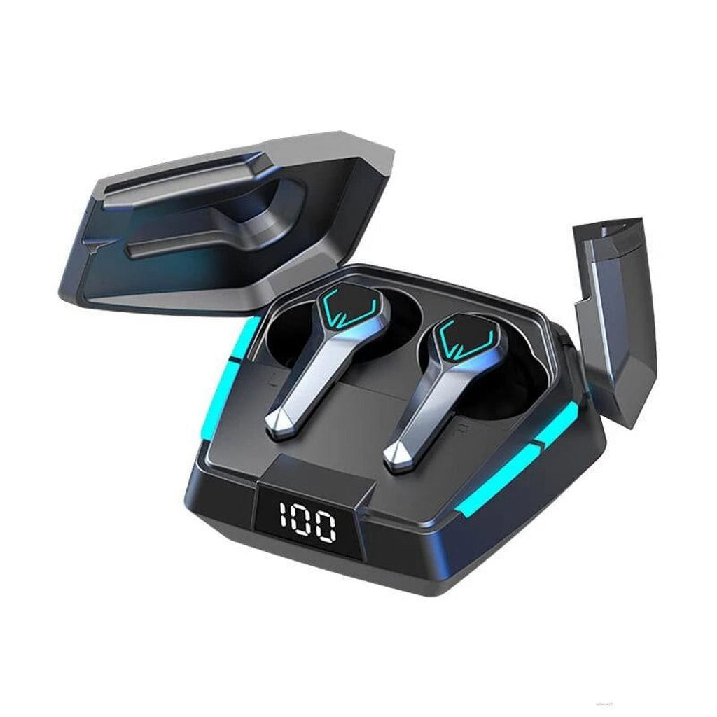 JX10 TWS Wireless Headphones Bluetooth Earphones Touch Control Low Latency Gaming Headsets HiFi Stereo Earbuds Digital Display