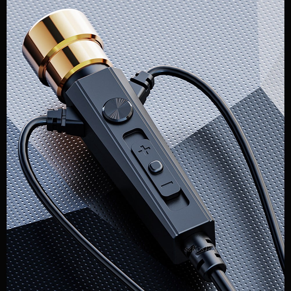 HiFi Wired Headphones with Microphone Noise-Cancelling Dynamic Earphones in Ear Earbuds Headset for Sports(Black)