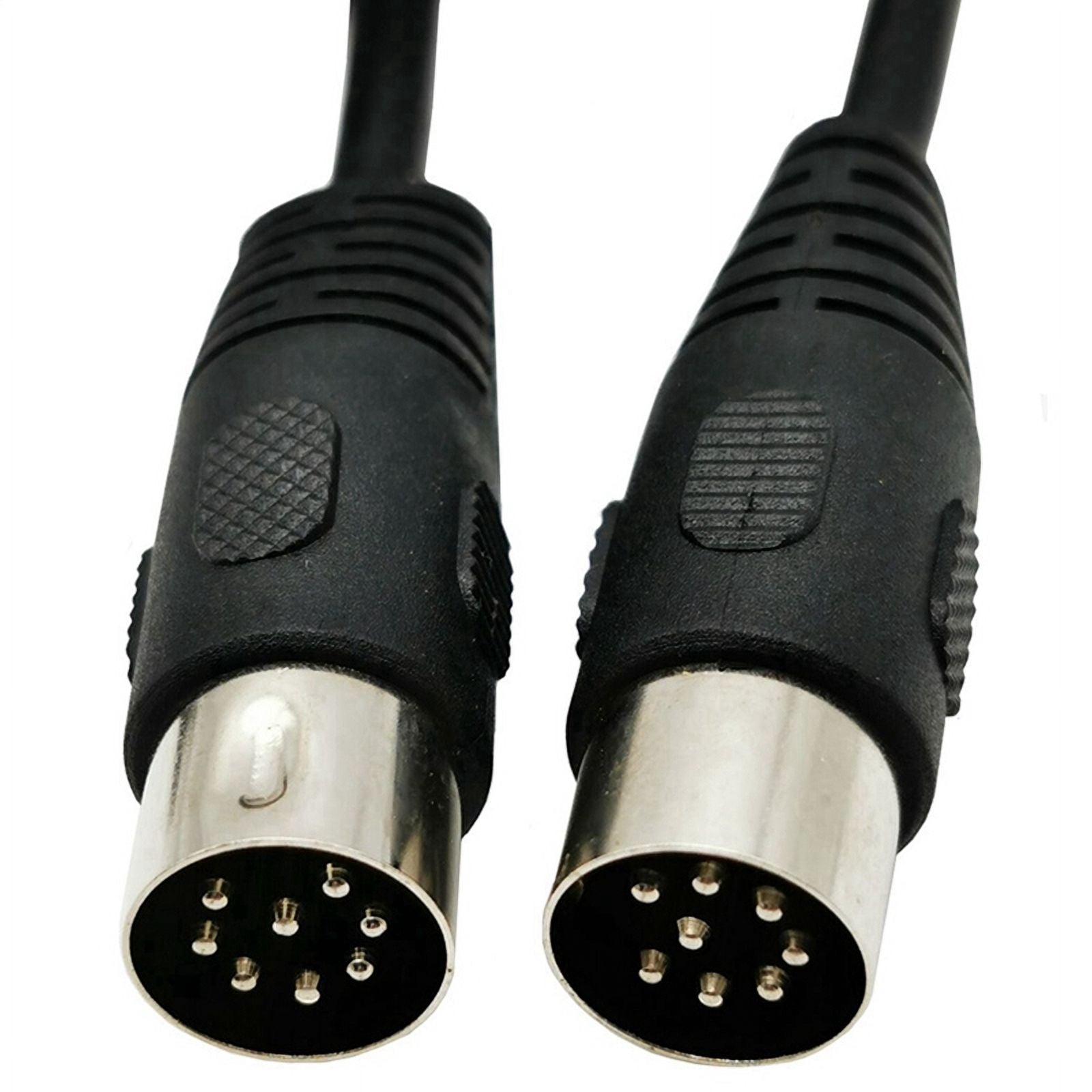 3X 8 Pin Din Male to Male Speaker Audio Cable Adapter for Surveillance Automotive Computers Television 5M