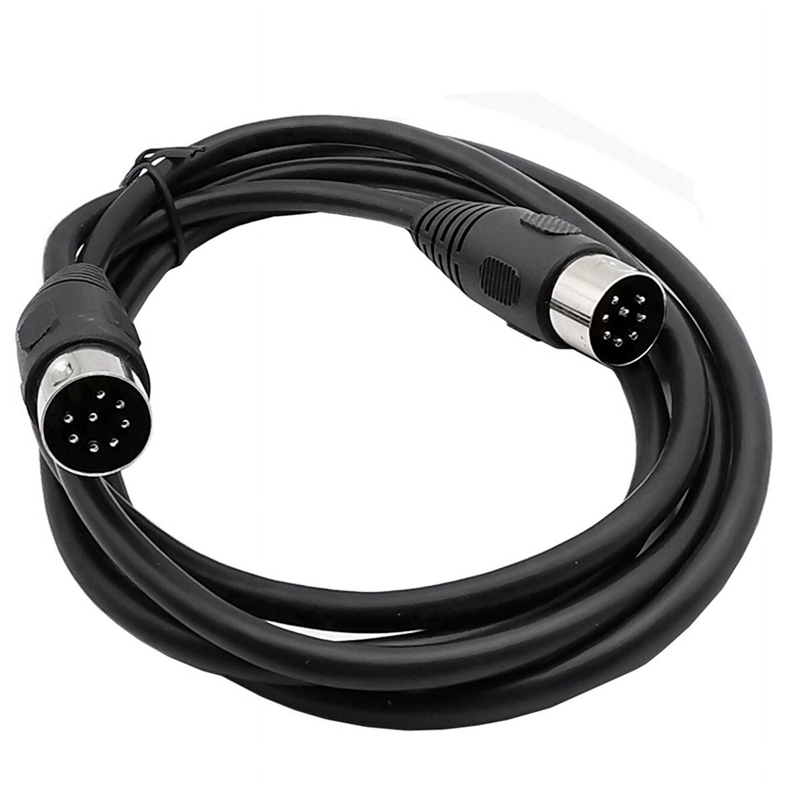 3X 8 Pin Din Male to Male Speaker Audio Cable Adapter for Surveillance Automotive Computers Television 5M