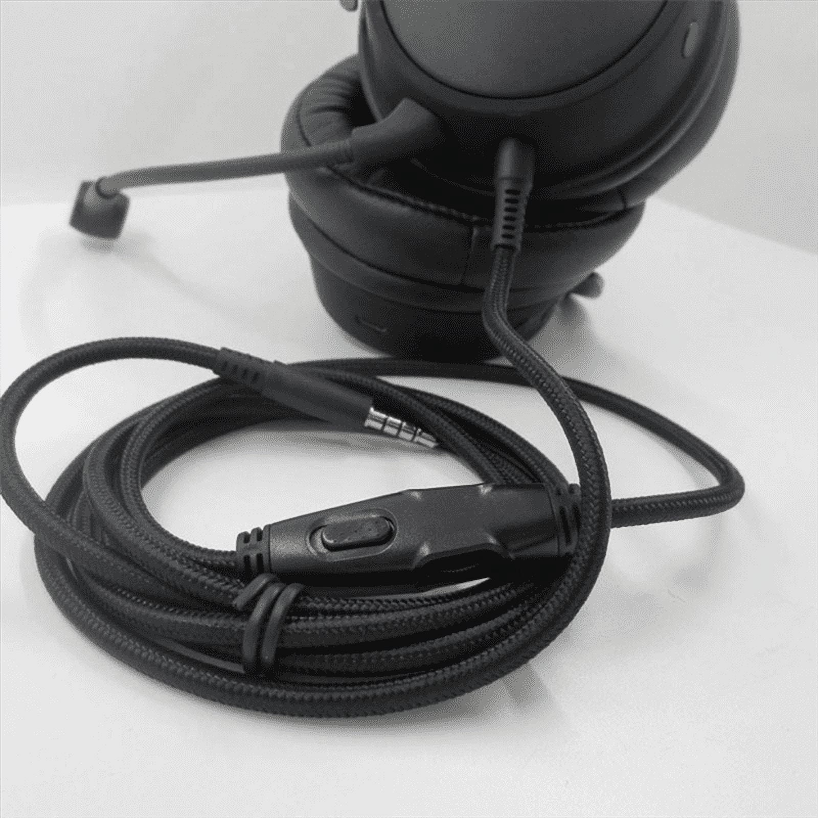 For Cloud Alpha/ Cloud Core Flight Headphone Cable with Volume Control Sound Control Headphone Cable