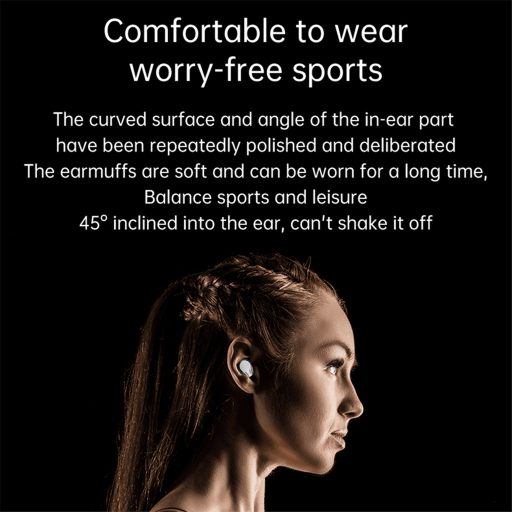 M47 In-Ear Earphone 2 in 1 Earbuds Portable Speaker Wireless Headphone BT 5.3 Stereo Headset M47 In-Ear