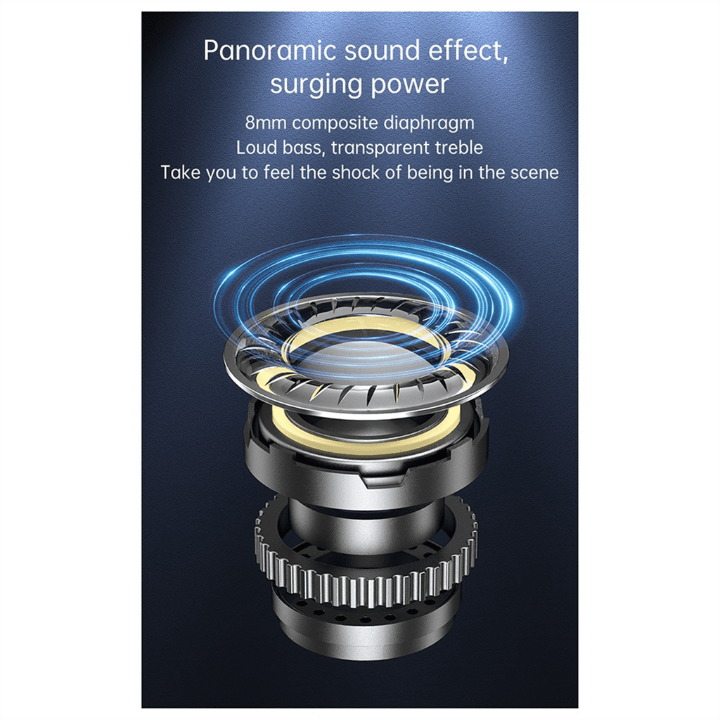M47 In-Ear Earphone 2 in 1 Earbuds Portable Speaker Wireless Headphone BT 5.3 Stereo Headset M47 In-Ear