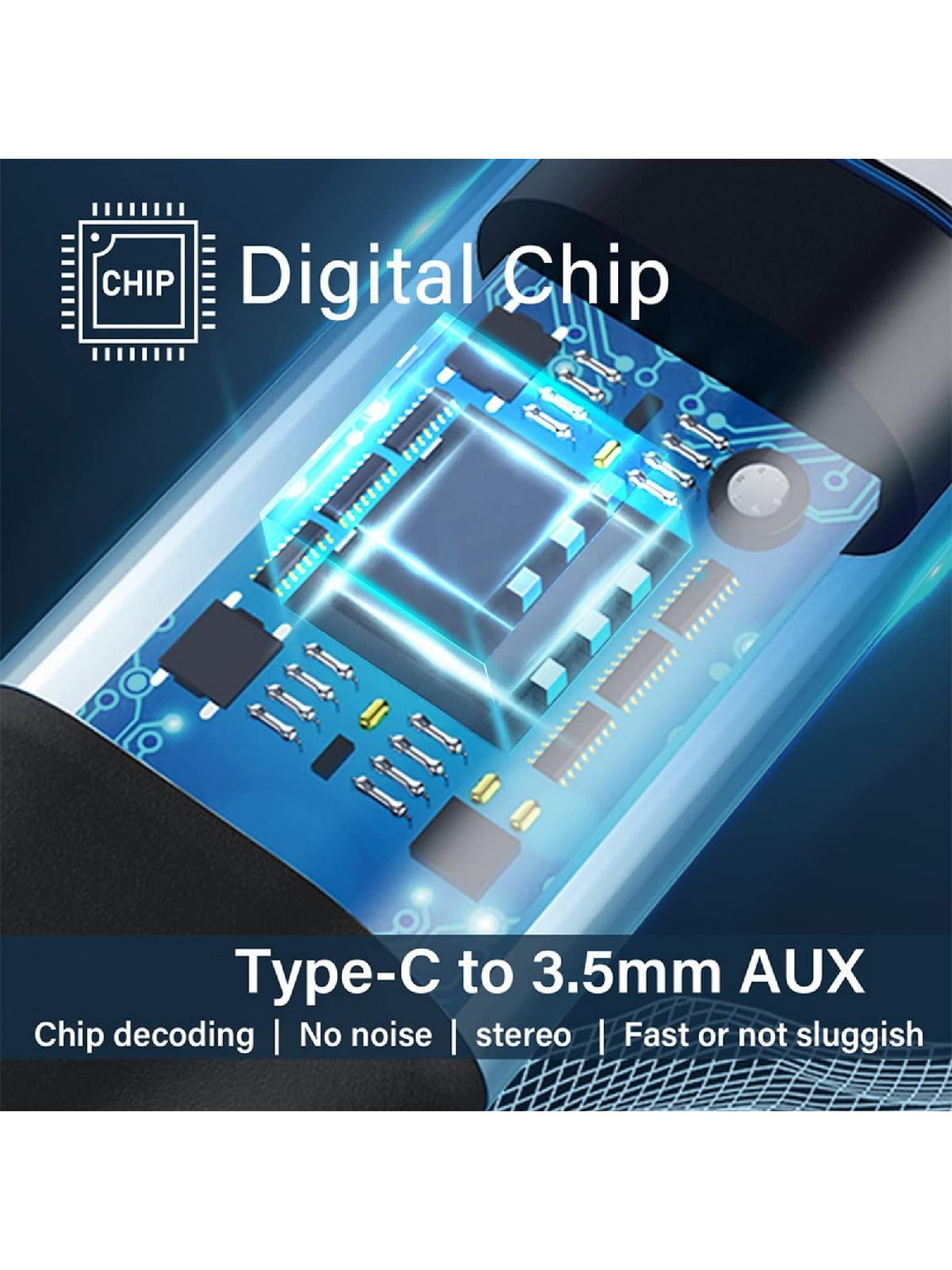 USB C To 3.5mm Headphone Adapter Type C to 3.5mm Female Audio Sharing Splitter Cable for Smartphones Headphones Speaker