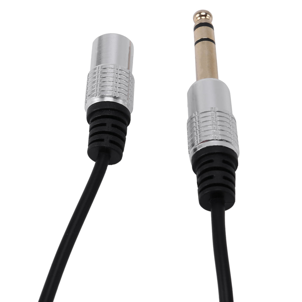 2X 1/4 Inch to 3.5mm Stereo Adapter Cable 6.35mm Male to 3.5mm Female Quarter Inch Headphone Jack Converter