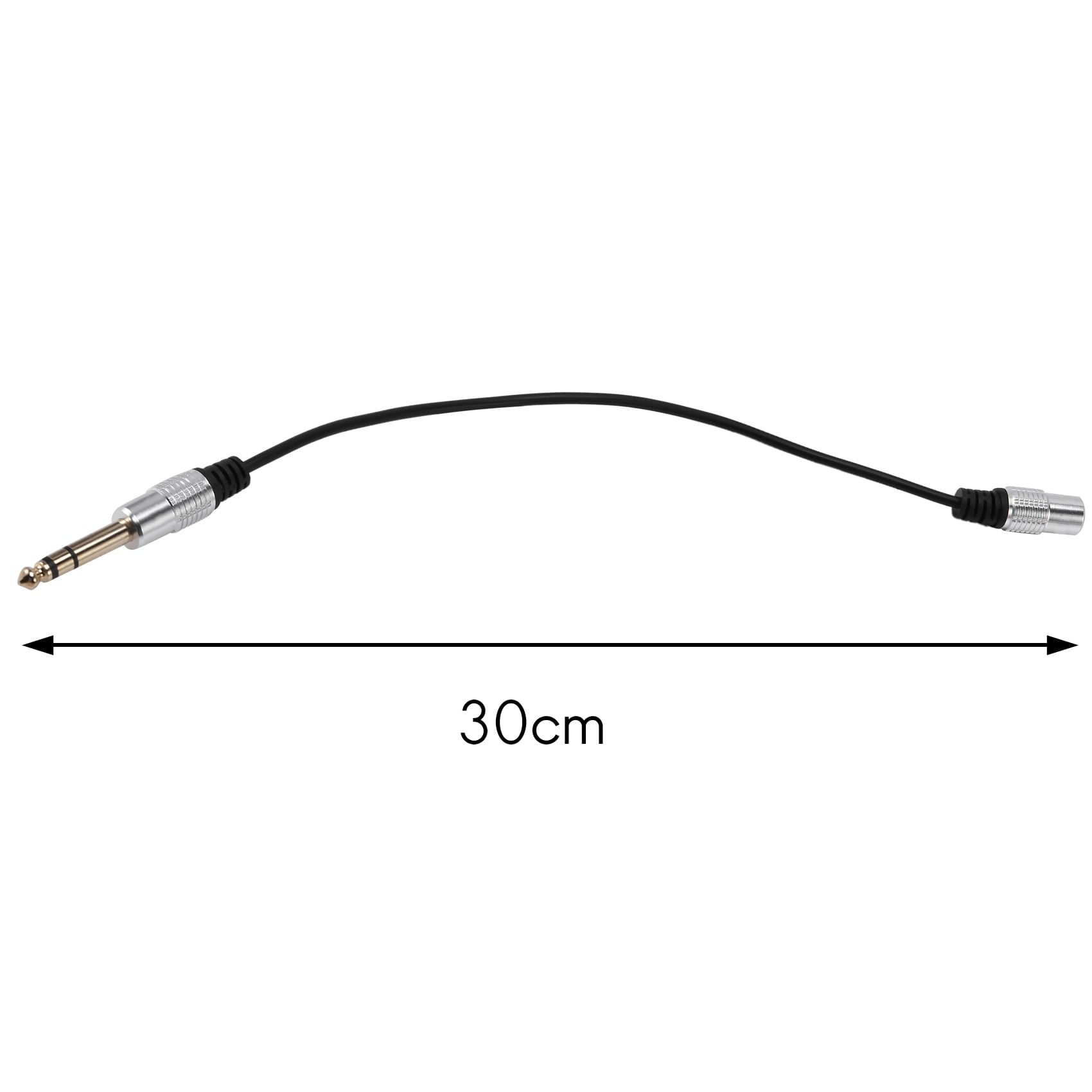 2X 1/4 Inch to 3.5mm Stereo Adapter Cable 6.35mm Male to 3.5mm Female Quarter Inch Headphone Jack Converter