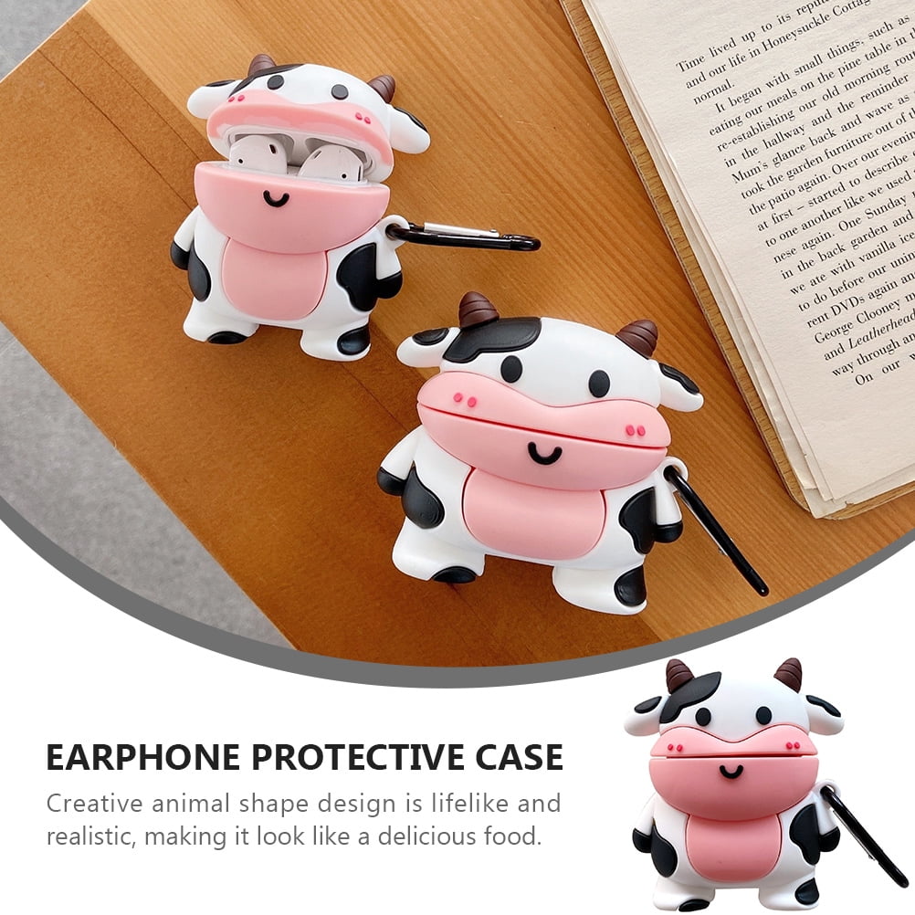 2 Pcs Earphone Case Headphone Shell Wireless Earbud