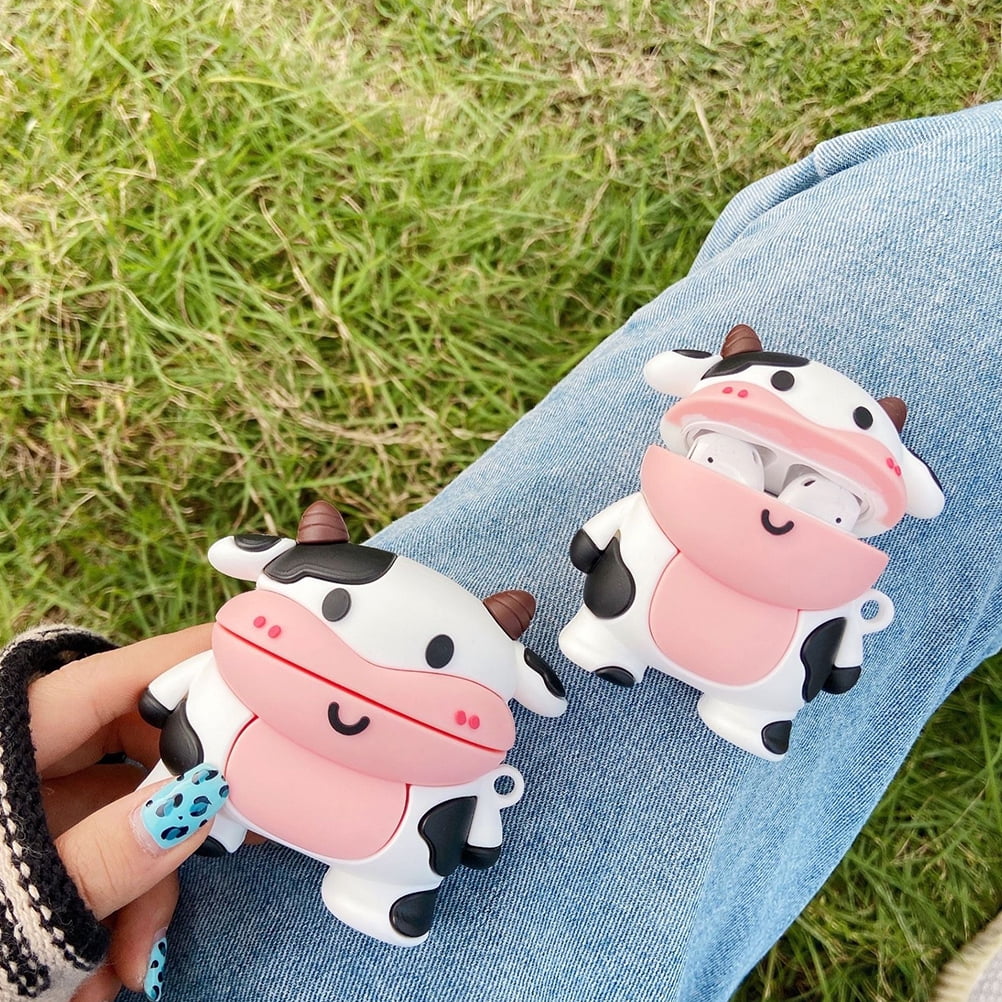 2 Pcs Earphone Case Headphone Shell Wireless Earbud