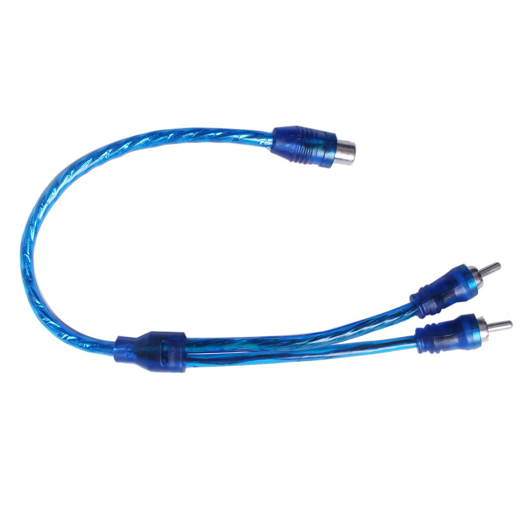 9 Pcs Audio Connection for 1 Female to 2 Male Adapter Splitter Cable
