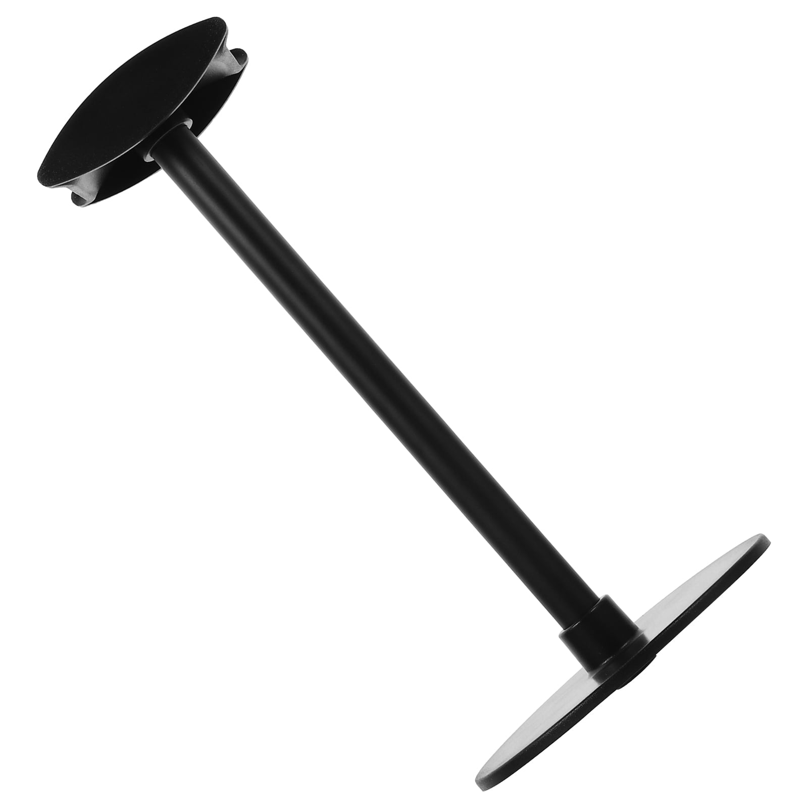 Mic Detachable Headphone Display Stand 25x12x9.5cm Black
