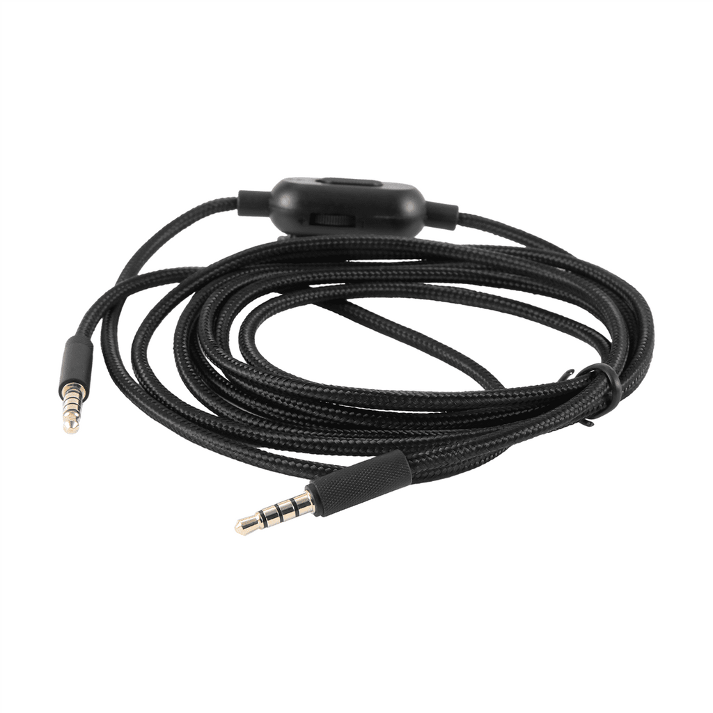 Headset Cable for G433 G233 GPRO X Universal Game Headset Audio Cable 2M,1 x Audio cable,Black