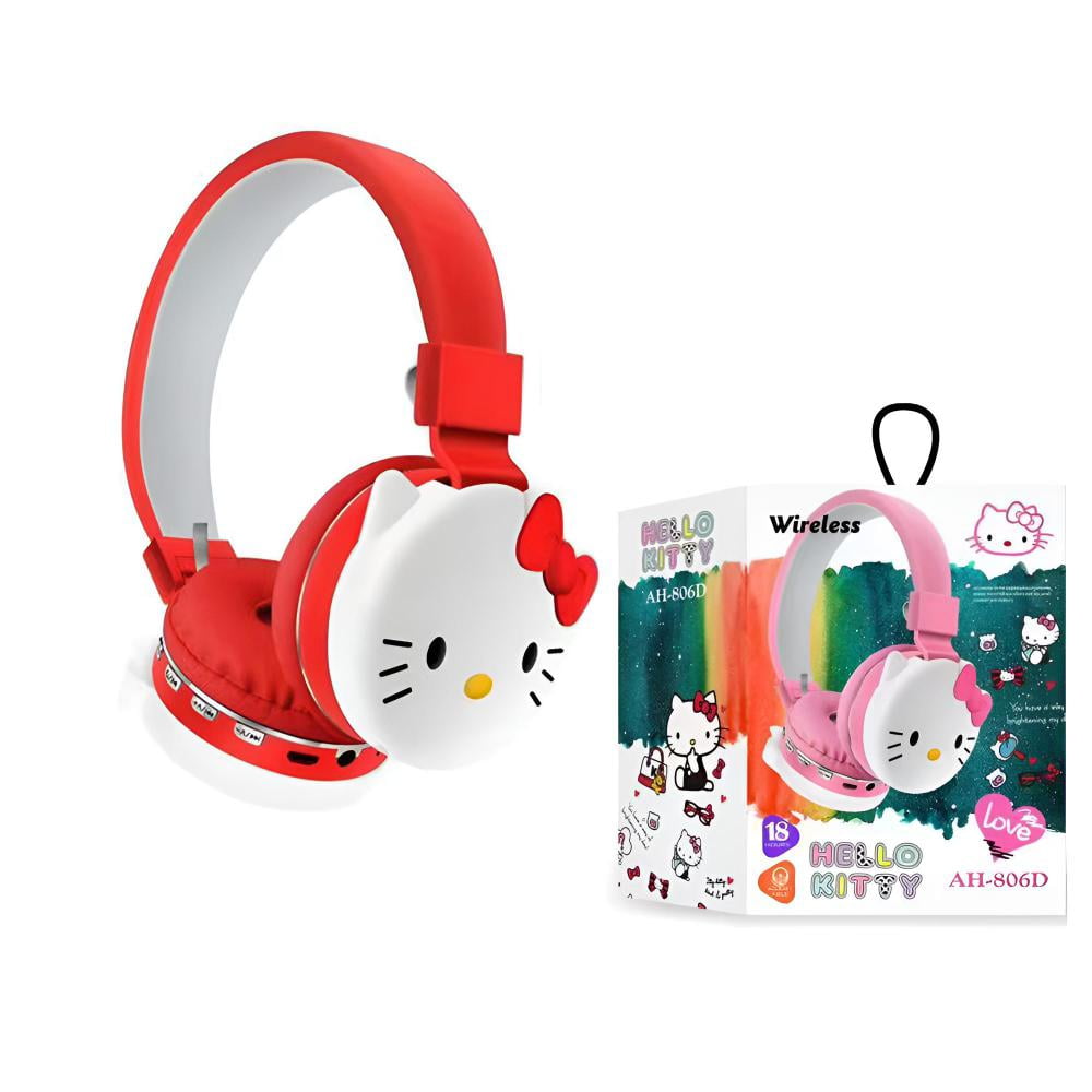 HELANHO Cute Cartoon Kuromi Wireless Bluetooth Headphones with Microphone - Stylish Stereo Earphones, Fashionable Gift for Teens &amp; Adults QQH63-2352