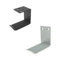 unbranded  2 PCS Headphone Stand Headphones Wall Mount Computer Headset Holder Black