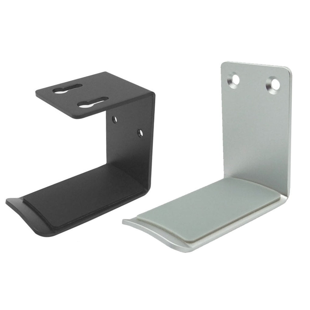 unbranded  2 PCS Headphone Stand Headphones Wall Mount Computer Headset Holder Black