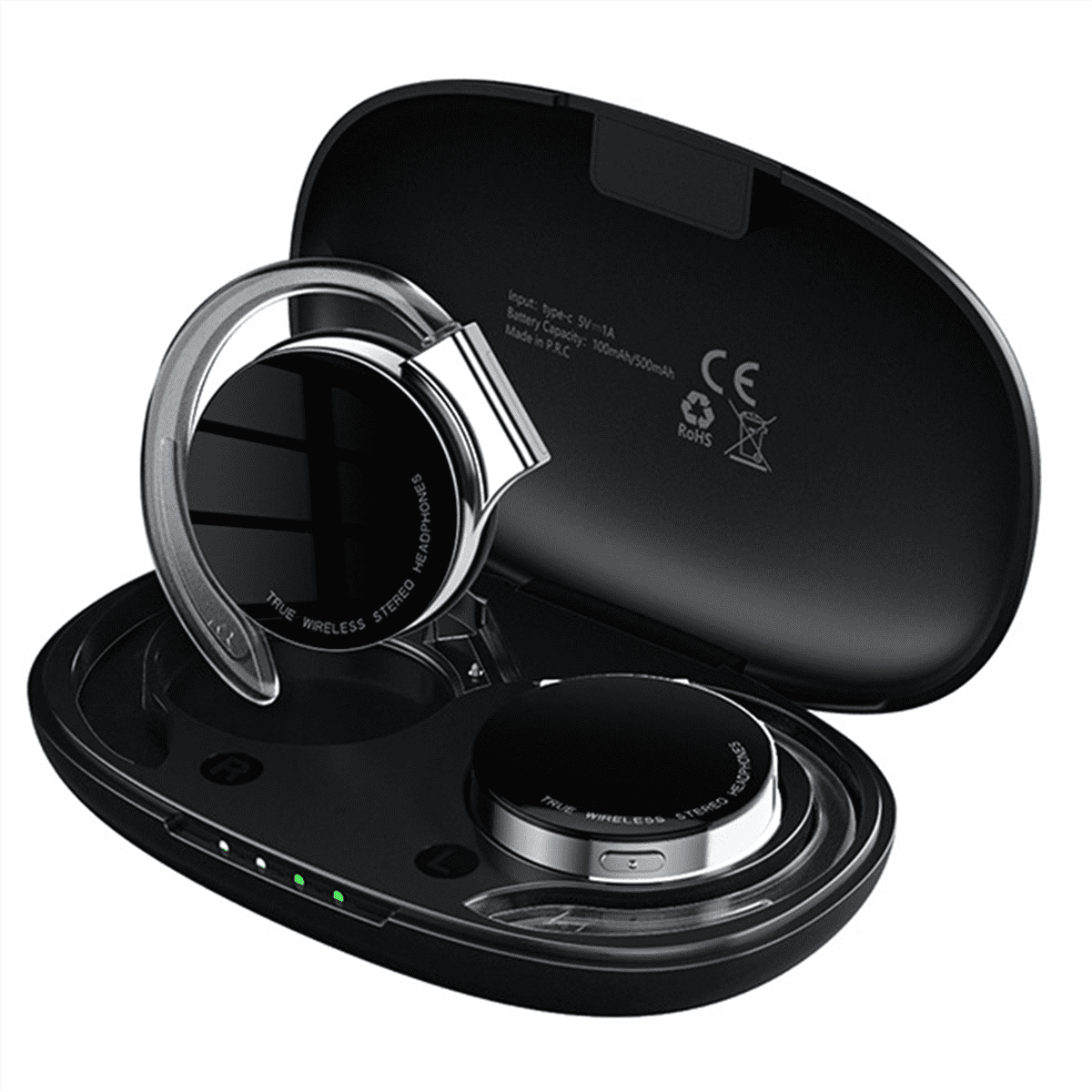 Over-Ear Wireless Earphone Long Battery Life Bluetooth 5.2 Open-Ear Hook Cordless Stereo Never Drop HiFi