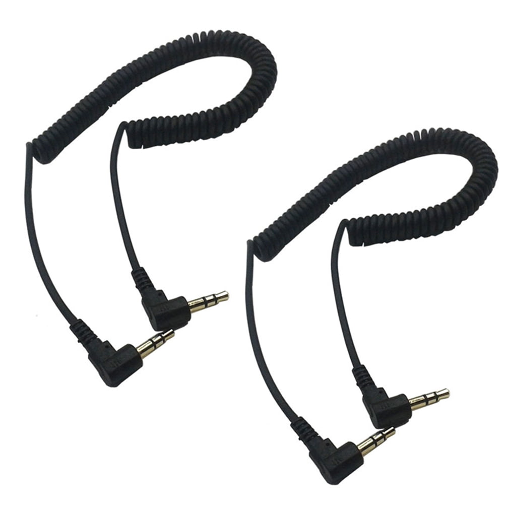 2 PCS Aux Cable Extender Headphone Extension Cords