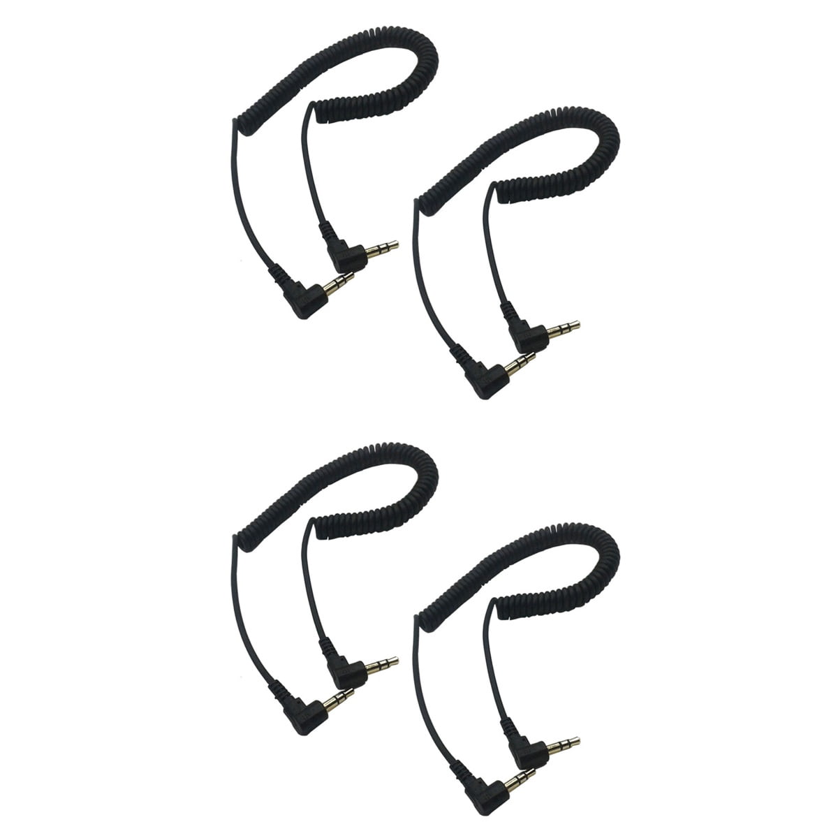 2 PCS Aux Cable Extender Headphone Extension Cords