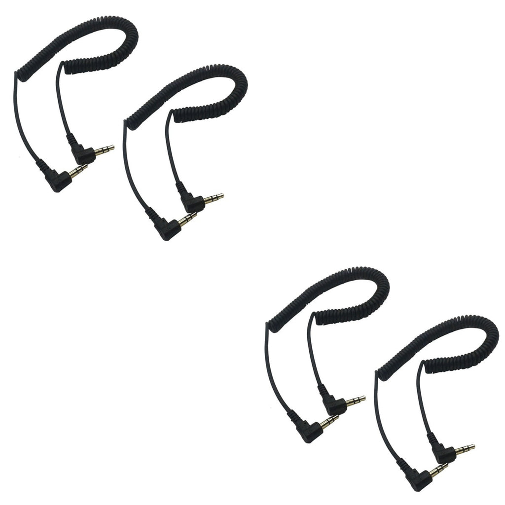 2 PCS Aux Cable Extender Headphone Extension Cords