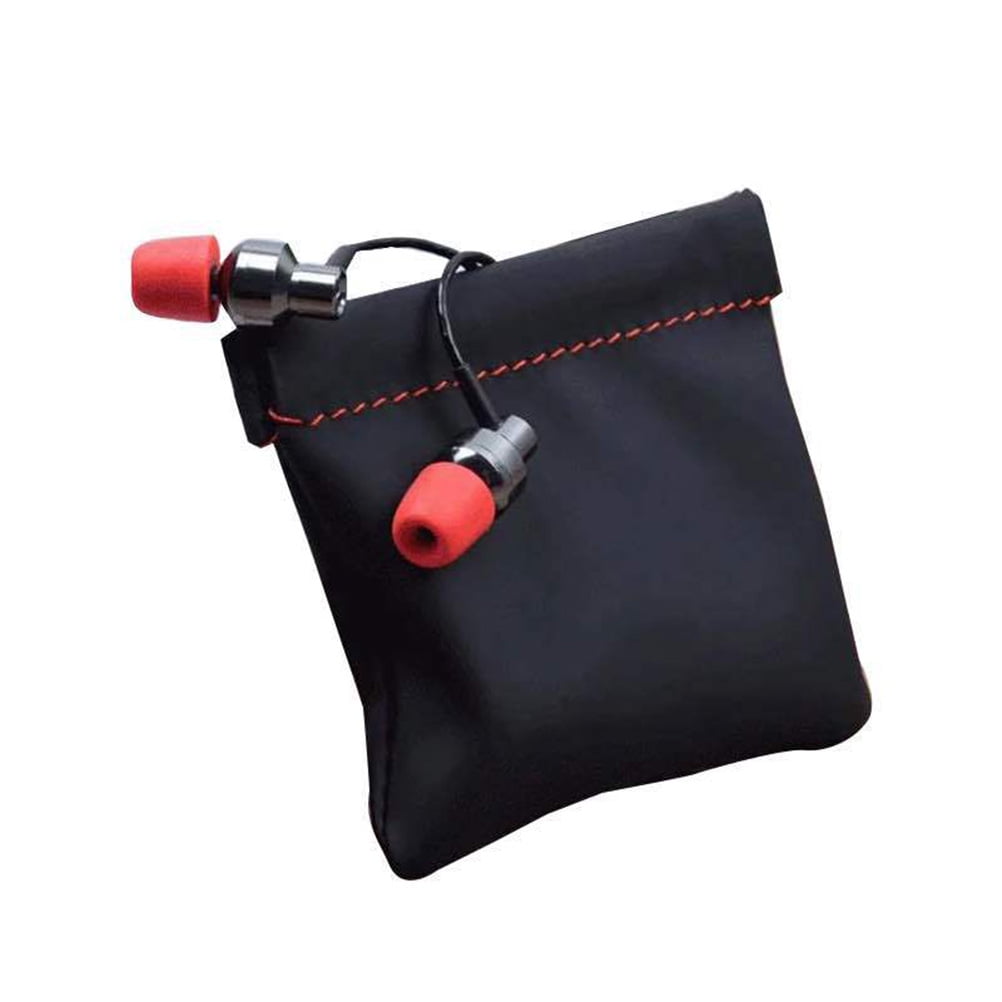 unbranded  5 Pcs Earphone Pouch Headphones over Case Travel Carrying USB Cable Storage Bag