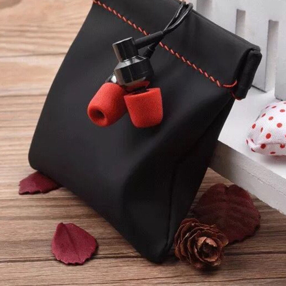 unbranded  5 Pcs Earphone Pouch Headphones over Case Travel Carrying USB Cable Storage Bag