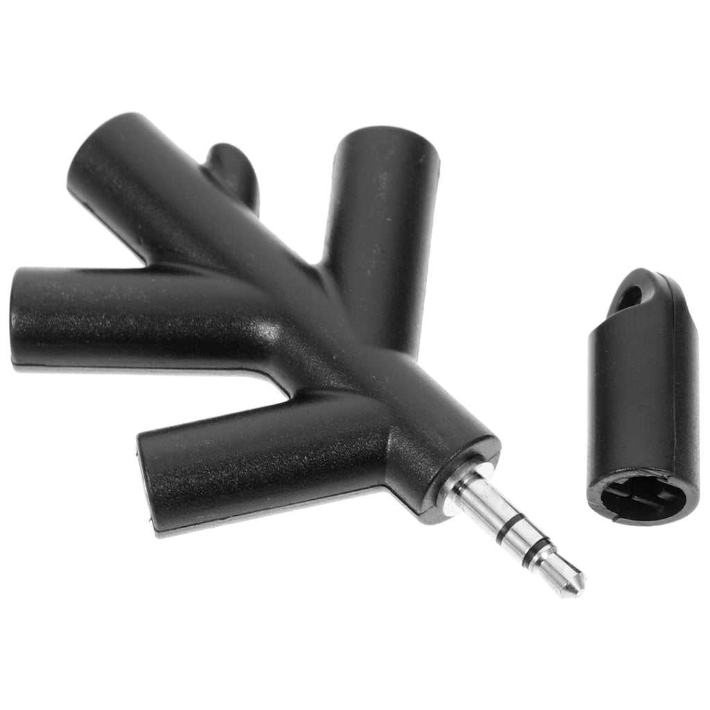 2 Pieces Earbuds Cable Splitter Audio Adapter Miss