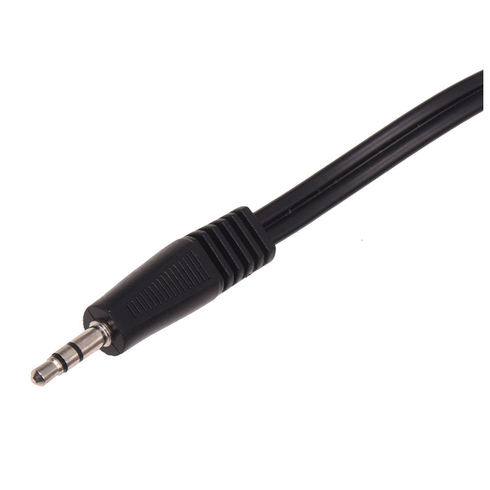 10X 3.5mm Stereo Adapter Headphone Jack to 2 Jack Adapter Audio Cable, 3.5mm Male to 2X Female
