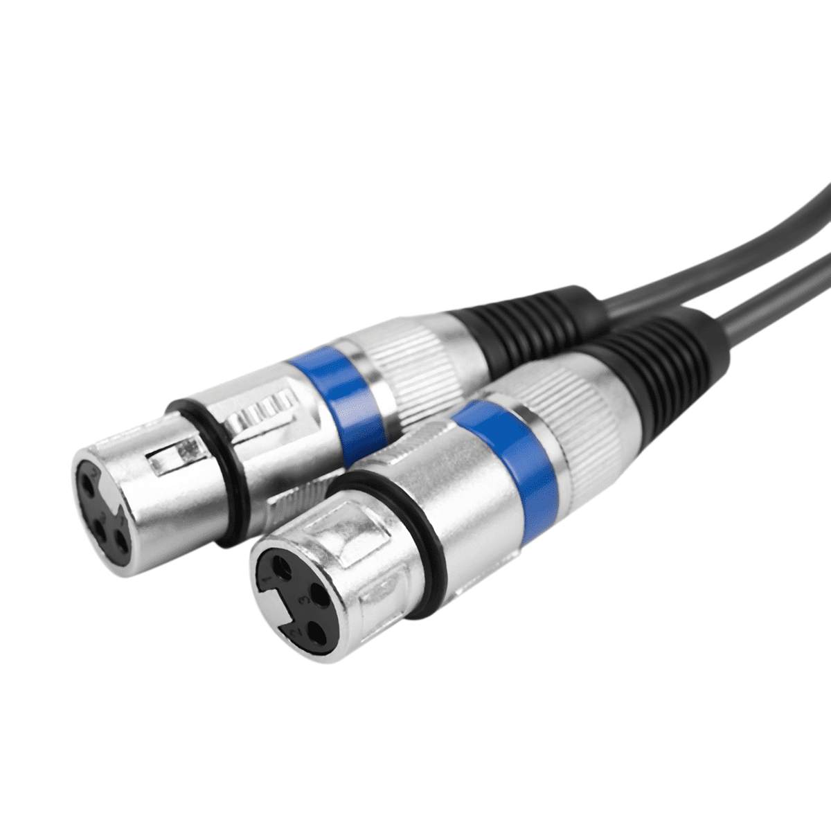 5X Hifi Audio Cable 2 Male to Xlr 3 Pin Female Mixing Console Amplifier Dual Xlr to Dual Shileded Cable 1.5M