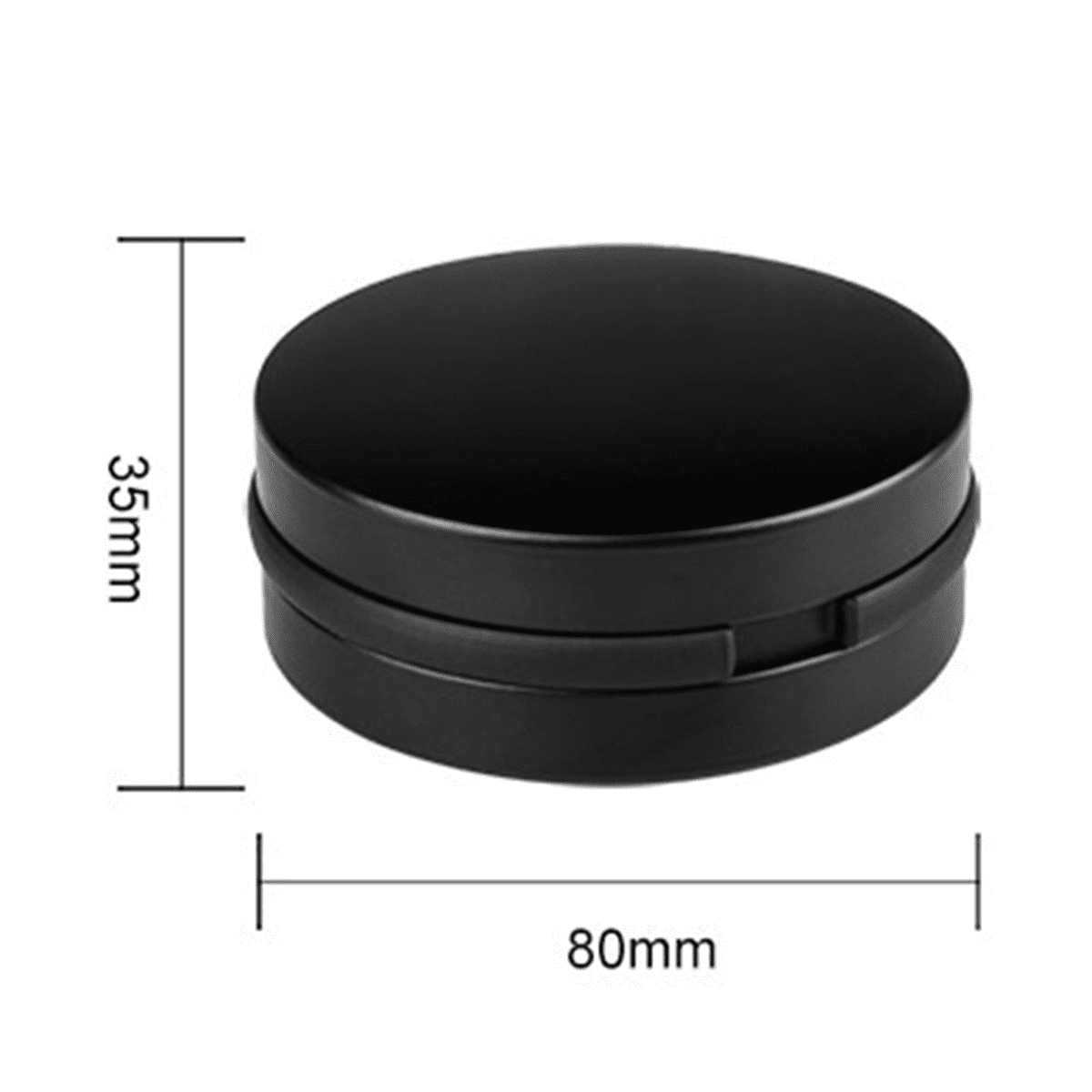 2X Metal Earphone Box Mini Portable Drop-Proof Waterproof and Pressure- Aluminum Alloy Headphone Storage Box
