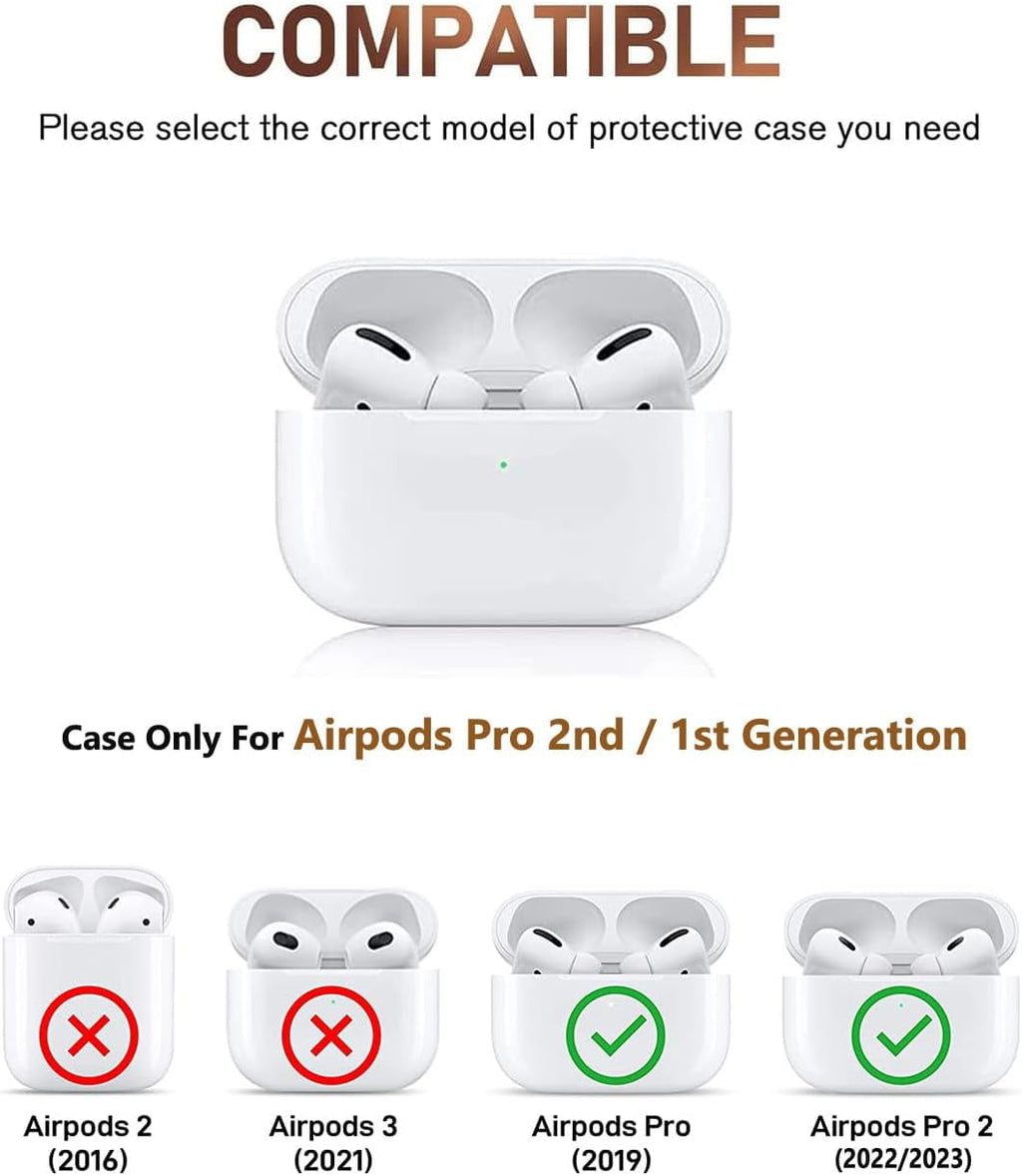 Cute Case for Airpod Pro 2 with Puppy Keychain Cartoon Animal Clear Protective Cover Compatible with AirPods Pro 2nd 1st Generation Case for Girls Women (Pro2 - White Dog)