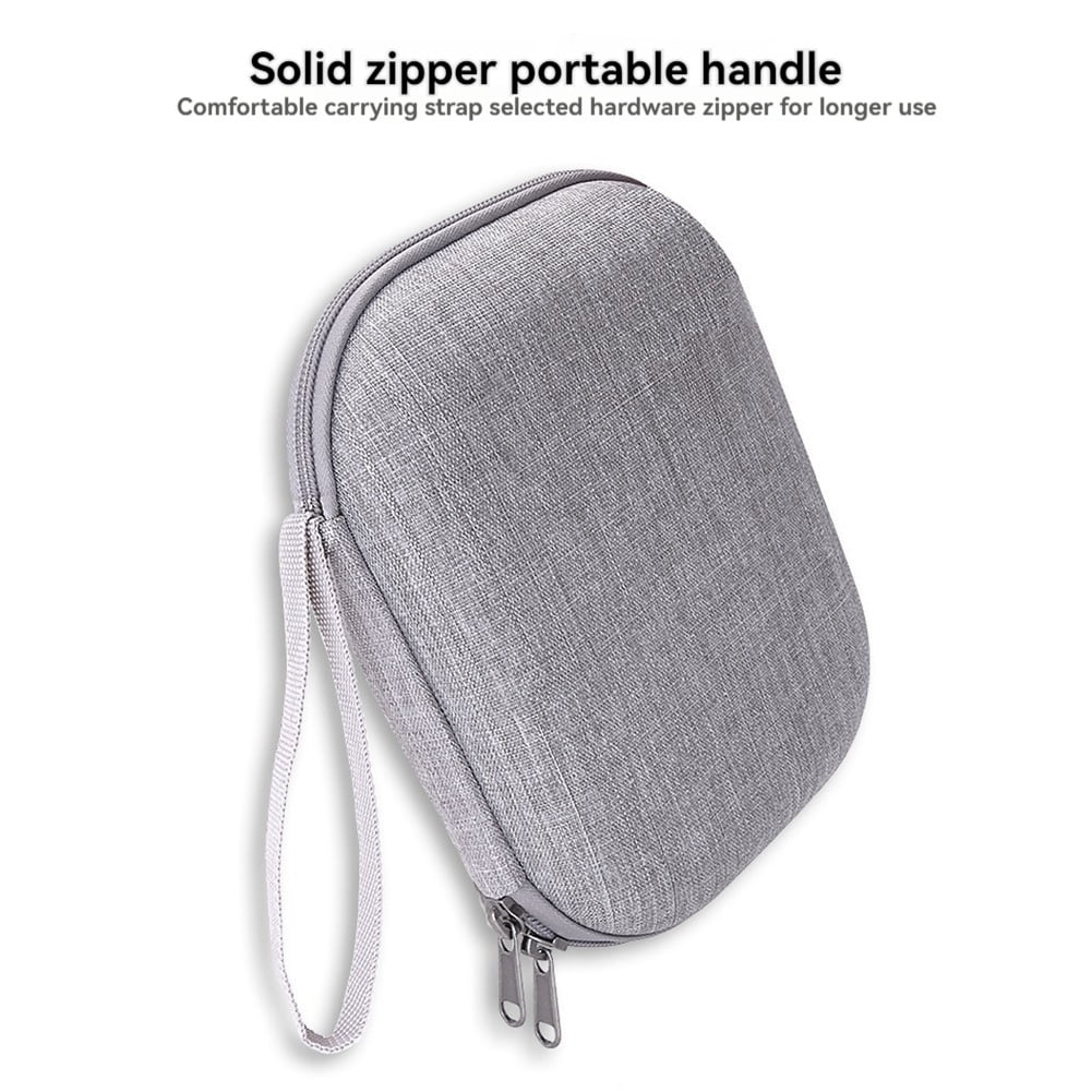 Headphone Case Headphones Storage Bag Earphone Bag Protecting Your Headphone Gray,1 * head mounted headphone bag,Gray