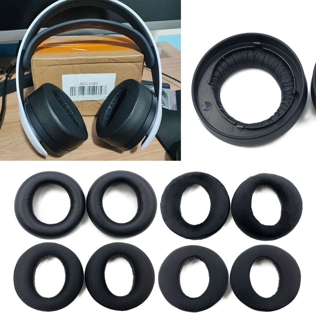 Ear Pads Sponge Cushion Replacement Elastic Cushion Earmuffs for 3D Headphone (1Pair)