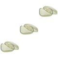 3-Piece Transparent Protective Case for Portable Headphones and Earphones Shell Cover
