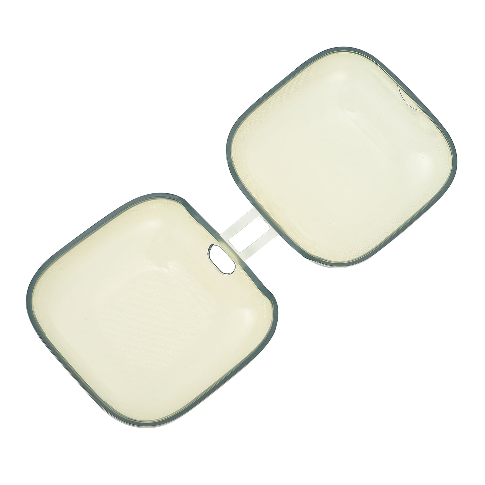 3-Piece Transparent Protective Case for Portable Headphones and Earphones Shell Cover