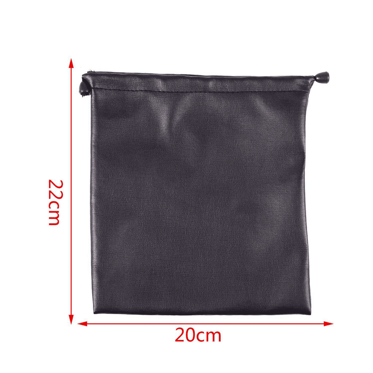4X PU Leather Soft Storage Bag Pouch Case for Around Earphone AE -1 DJ Headphone Black,4pc Headphone bag (Headphones Not Included),Black