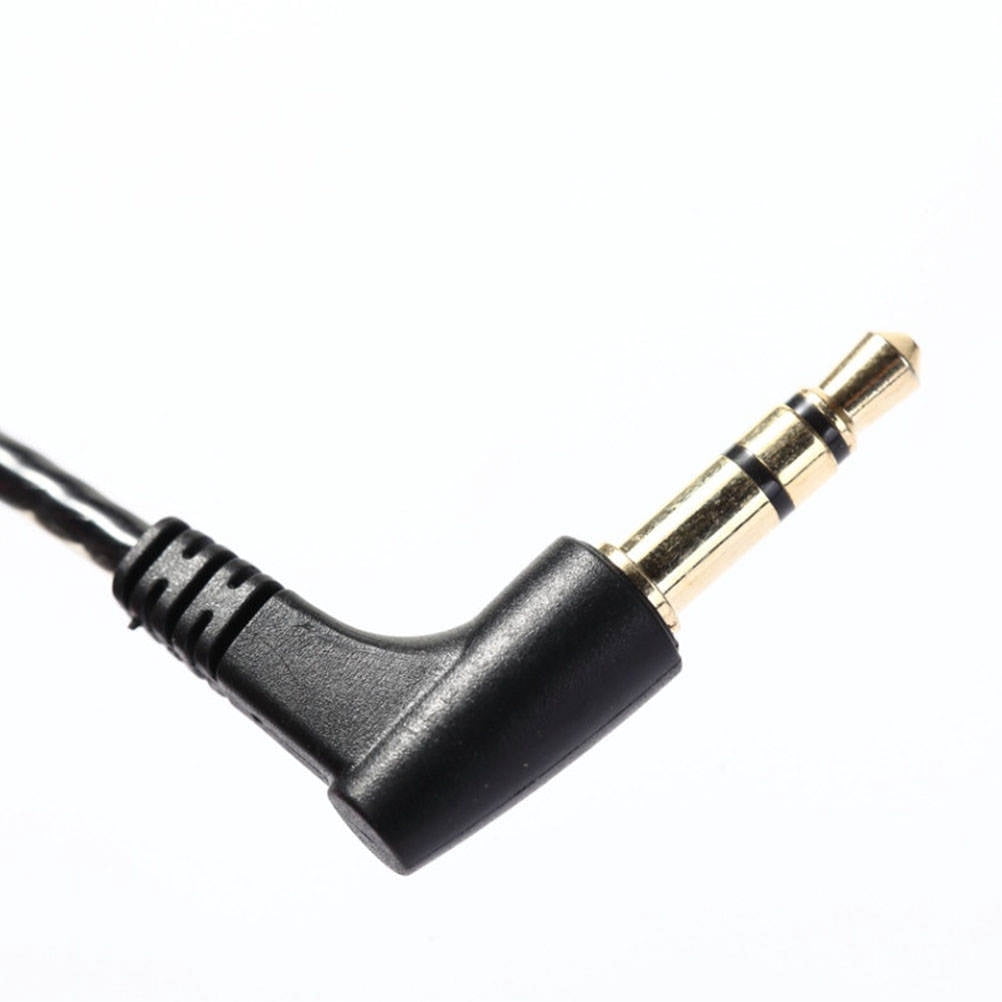 1pc 1.2M DIY Earphone Repair Wire LC OFC Anoxic Copper Wire Bend Head for Earphone Use Black