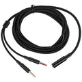 3.5mm Universal 2 in 1 Gaming Headset Audio Extend Cable for Cloud II/Alpha/Cloud Flight/Core Headphone