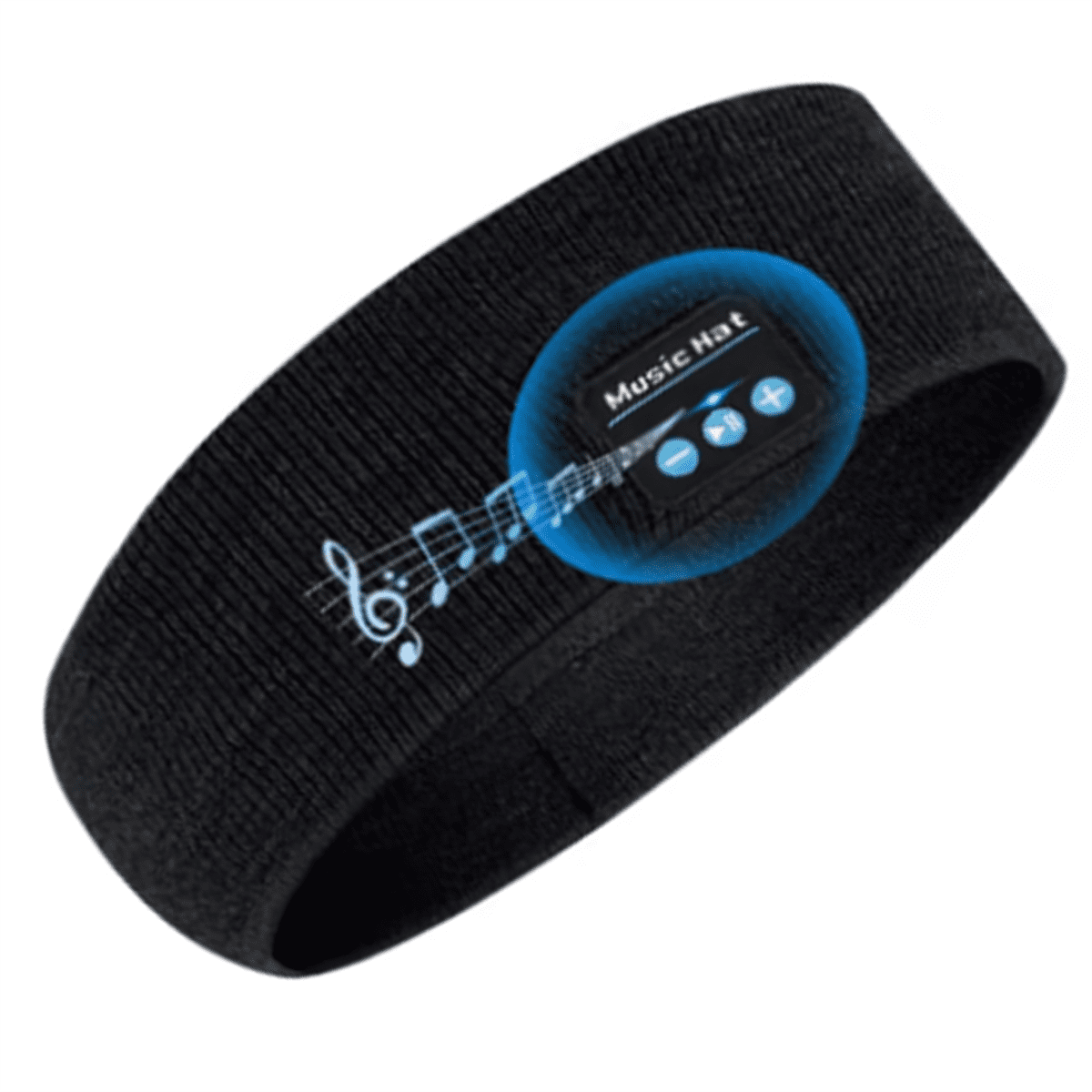 Wireless Bluetooth-Compatible Headphone Sleeping Headband Headphones Head Scarf Thin Comfortable Music Earbuds
