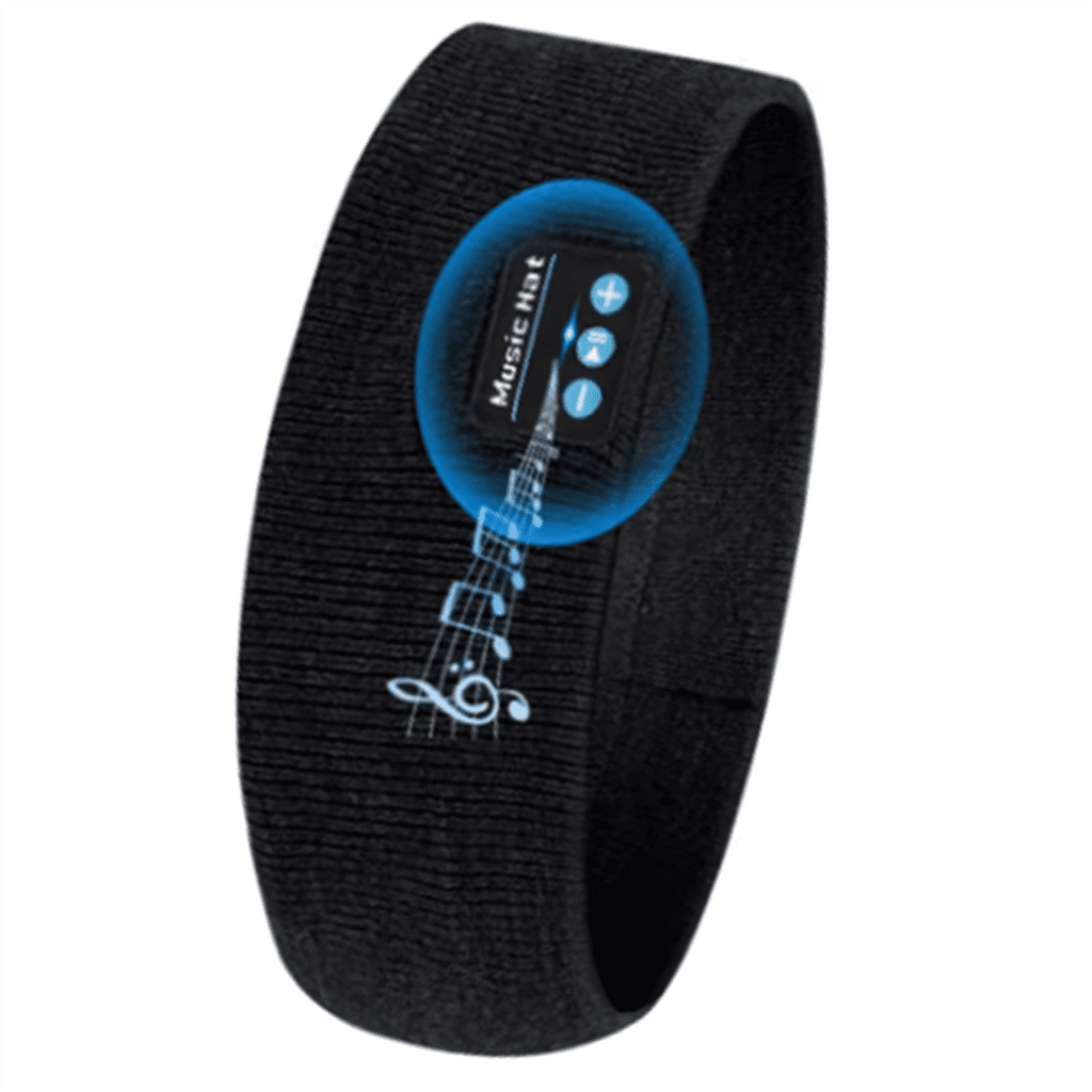 Wireless Bluetooth-Compatible Headphone Sleeping Headband Headphones Head Scarf Thin Comfortable Music Earbuds