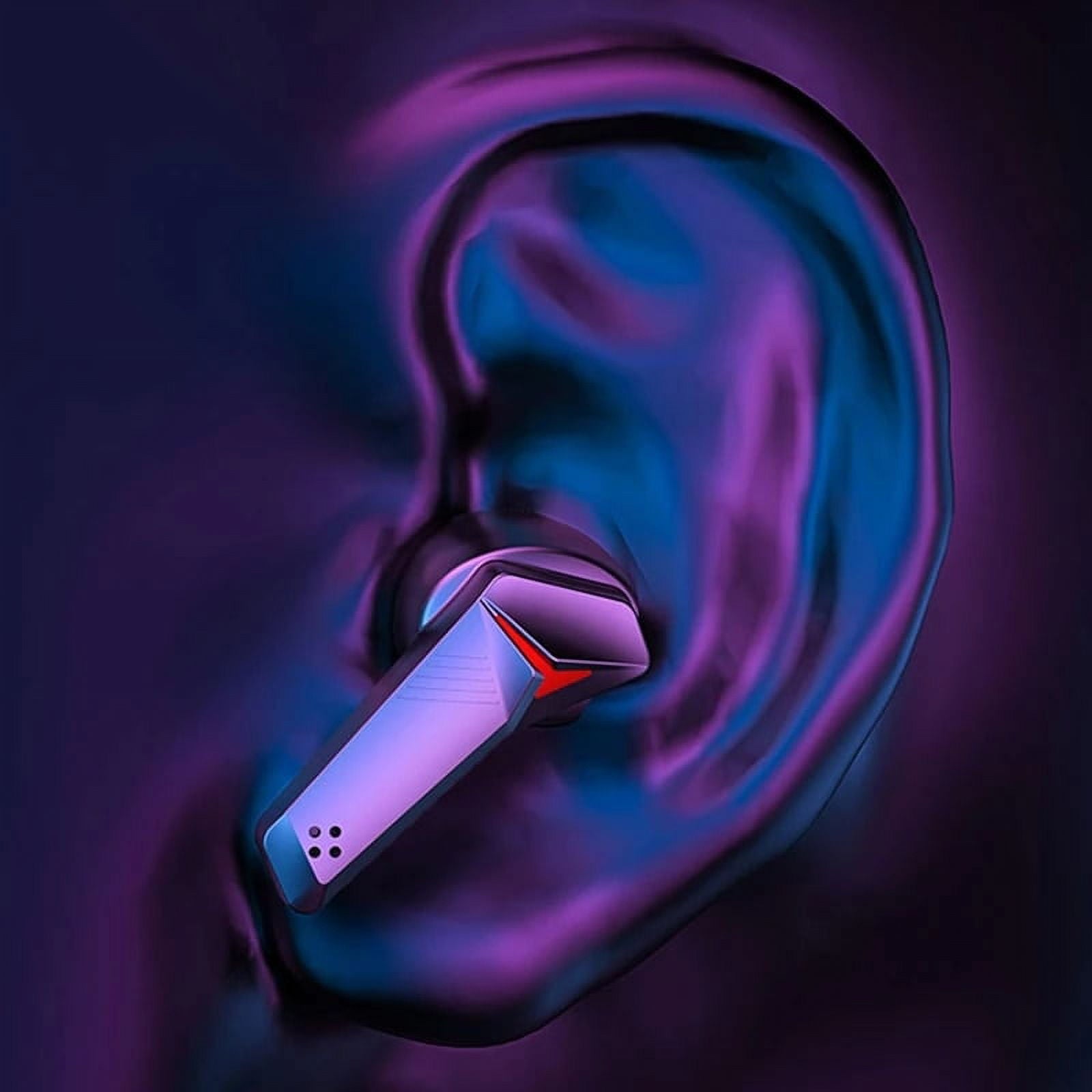 T33 Tws Gaming Headsets Wireless Earphones Low Latency Sound Quality Noise Cancellation Bluetooth-compatible 5.2 Headphones - Earphones &amp;amp; Headphones
