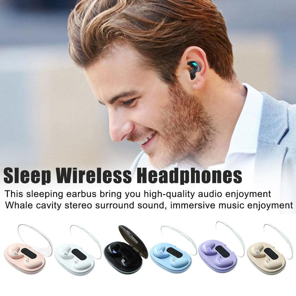 Invisible Sleep Wireless Earphone IPX5 Waterproof, l Headphones 5.3 Contro K9K1